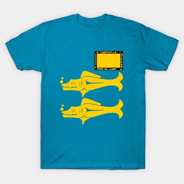 Blue Barracudas T-Shirt by pherpher